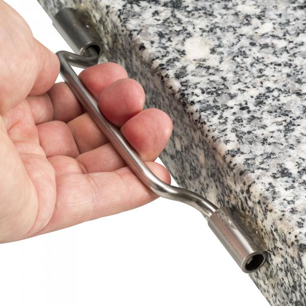 Sonnenschirm Schirmständer Granit mit Rollen
