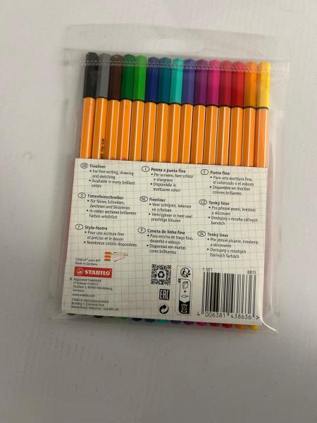 STABILO point 88 Etui mit 15 Finelinern