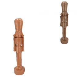 Statue Nussknacker braun 16,5 cm 2 Stück sortiert