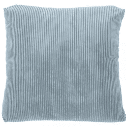 Tiseco Kissen Cordovan weich blau 60 x 60 cm