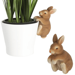 Flower pot pendant rabbit, approx. 5x10cm
