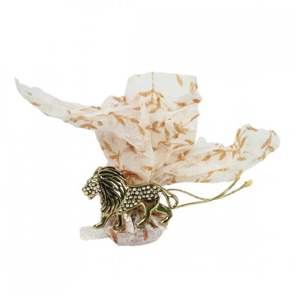 Duftsäckchen Potpourri mit Clip gold 14 cm 3fach sortiert