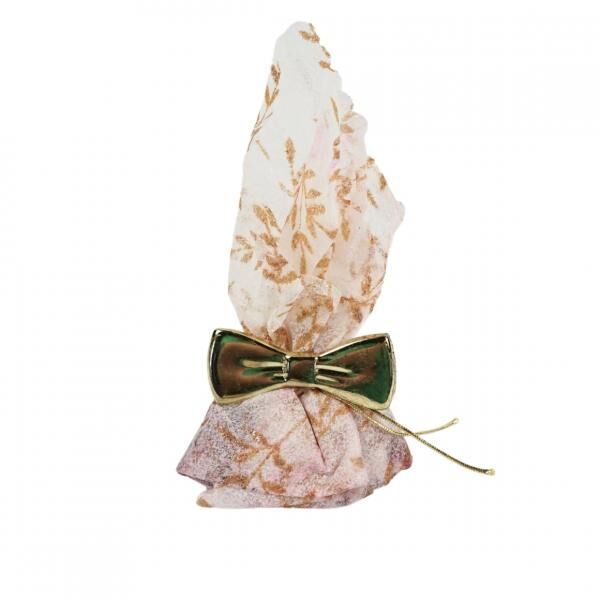 Duftsäckchen Potpourri mit Clip gold 14 cm 3fach sortiert