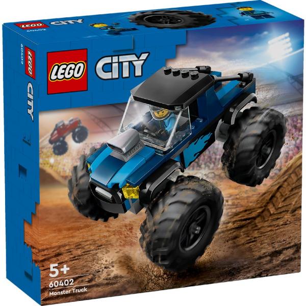 LEGO® 60402 City Vehicles - Blue Monster Truck (148 pieces)