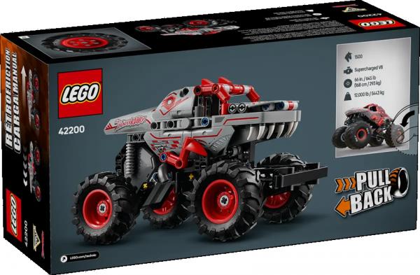 LEGO&reg; Technic 42200 - Monster Jam&trade; ThunderROARus&trade; (232 Teile)