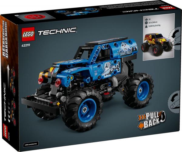 LEGO® Technic - Monster Jam™ Grave Digger™ Fire and Ice (263 pieces)