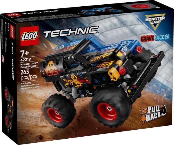 LEGO® Technic - Monster Jam™ Grave Digger™ Fire and Ice (263 pieces)