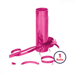 Luftschlangen metallic-violett - 4 m