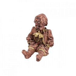 Statue Junge im Anzug goldene Fliege 6,5 cm