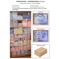 Strampler & Bodys & (0–12 Monate) – Babytextilien, Bekleidung (NEU)