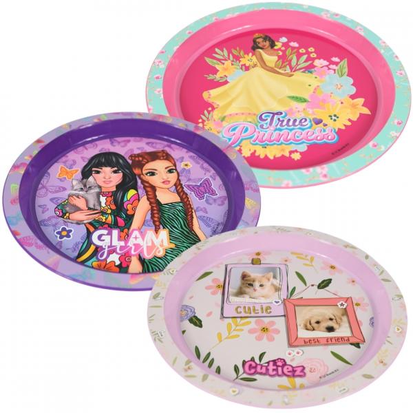Teller Kinder Plastik 21 cm 6 sortiert