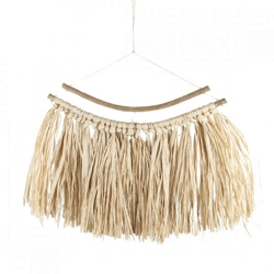 Wanddekoration Raffia Tutu 25 cm