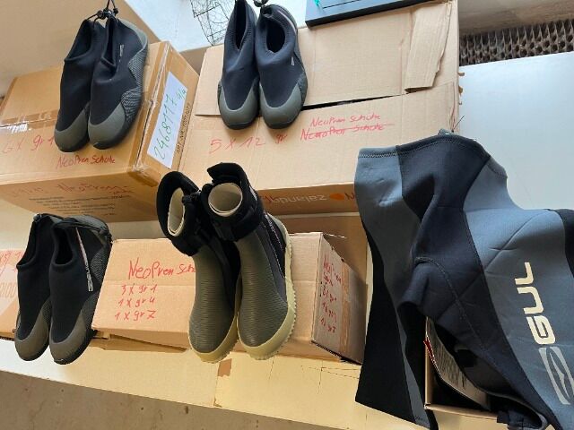 22 Paar GUL Neopren Schuhe Stiefel Segeln SUP Kajak Wassersport