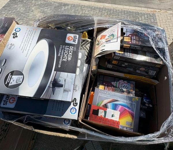 Bazar Waren Mix, Basar Paletten, Mixpalette, Retouren, Flohmarktartikel