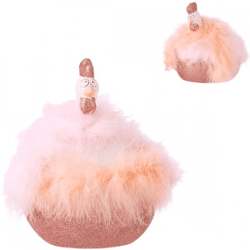 J-Line Statue Chicken Diva 22 cm 2 sortiert
