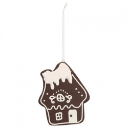 Weihnachts-Anhänger Haus Candy 10 cm