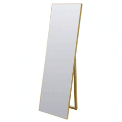 Len-Fra Standspiegel Ron II gold 45 x 160 cm