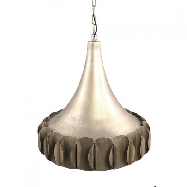 PTMD pendant lamp Gindy gold colored 57 cm