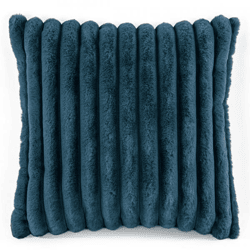 Tiseco Kissen Kaninchen Streifen bluefusion 45 x 45 cm