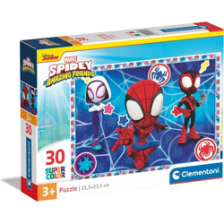 30 piece puzzle Supercolor - Spidey and his friends