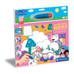 Clementoni 22246 - 15 pieces Water Magic Puzzle - Peppa Pig