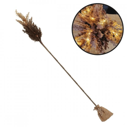 Countryfield Artificial branch Astilbe LED on battery brown 90 cm