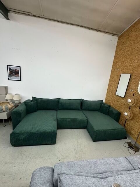 Ecksofa Cord Lemo L oder U form