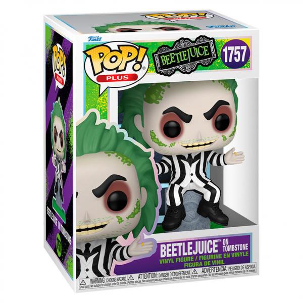 Funko 83562 - Pop! Plus - Beetlejuice on Tombstone #1757