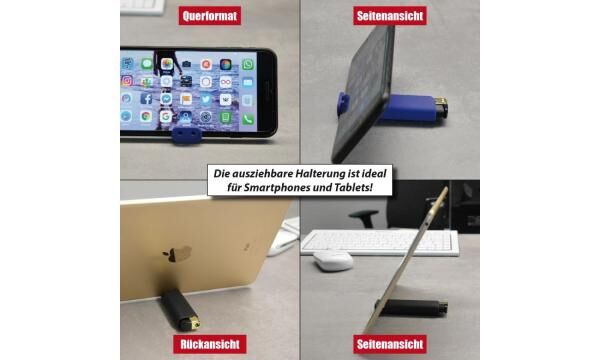 Fusion 2in1 - Feuerzeug mit Handyhalterung Sortiment - 25er Display