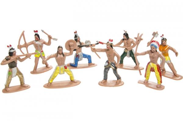 Indianer Spielfiguren Sortiment im Beutel