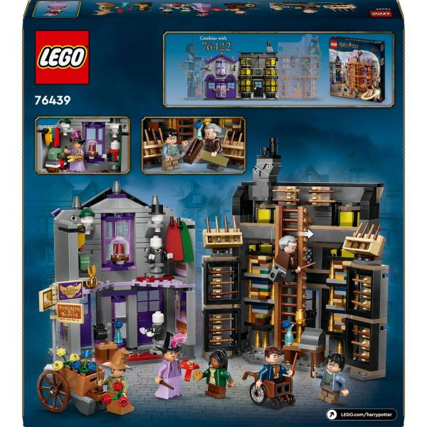 LEGO&reg; Harry Potter&trade; 76439 - Ollivanders&trade; & Madam Malkins Anz&uuml;ge (744 Teile)