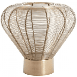 Light and Living Teelichthalter Mealynn goldfarben 33 cm