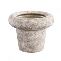 PTMD Blumentopf Relandi L grau 31 cm