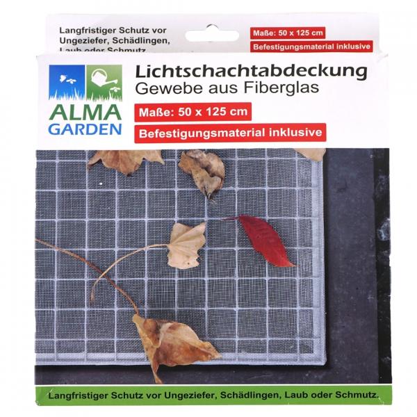 Alma Garden Lichtschachtabdeckung 50 x 125 cm