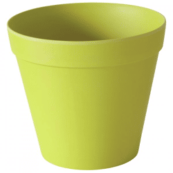 Boltze Blumentopf Bamboo grün 18,5 cm