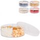 Hobby Flora Perlen und Pailletten 8 cm 4 Stück sortiert