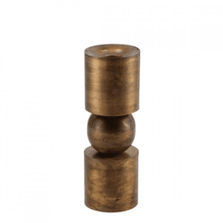 Kerzenleuchter Dobra gold 18 cm