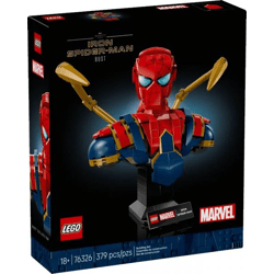 LEGO® Marvel Super Heroes™ 76326 - Iron Spider-Man Bust (379 pieces)