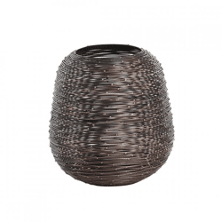 Light & Living windlight Esira antique copper colored 18 cm
