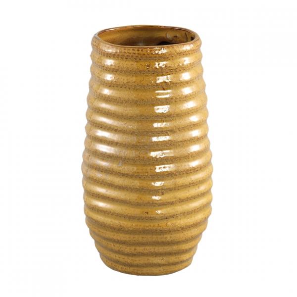 PTMD Vase Riddy gelb 27 cm