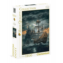 High Quality Collection - 1500 Teile Puzzle - Das Piratenschiff