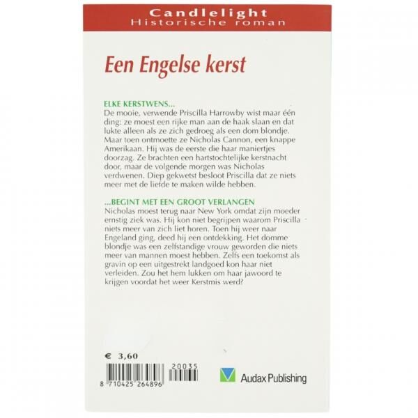 Kerzenscheinbuch An English Christmas 2380 Stück