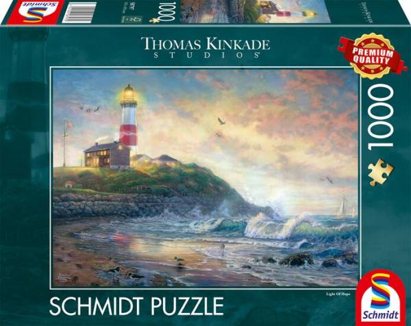 Leuchtturm der Hoffnung - Thomas Kinkade - 1000 Teile Puzzle