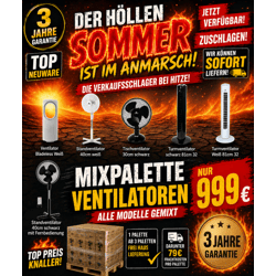 Mixpalette Neuware A Ware Ventilatoren Ventilator Standventilator Tischventilator Stand Tisch Ventilator
