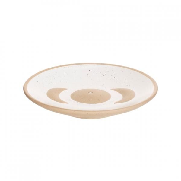 Sass & Belle incense holder Moon Phases white 12.5 cm
