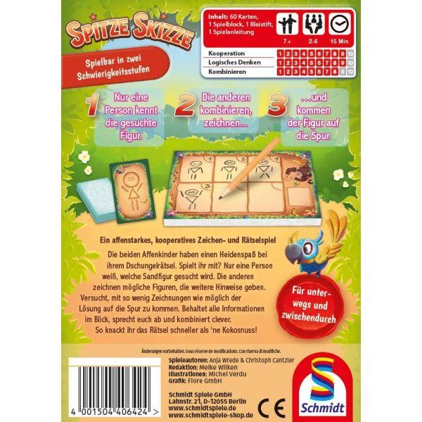 Spitze Skizze - Kinderspiel