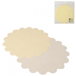 Tischset Papier elfenbein 35 cm 10 Stück
