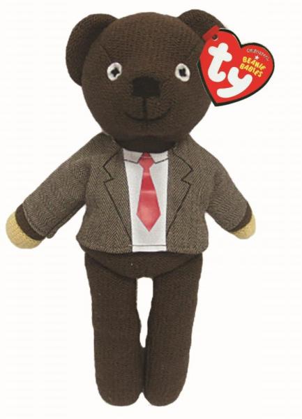 Ty 46226 - Mr Bean Teddy B&auml;r mit Jacke und Krawatte - Pl&uuml;sch 20 cm