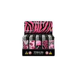 Zebra Love - Valentin Flip-Motiv-Feuerzeug Sortiment - 50er Display