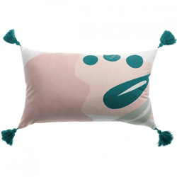 Ateliers du Linge Kissen Imprime Alma 30 x 50 cm